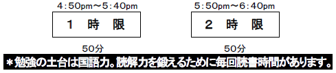 時間割学習科